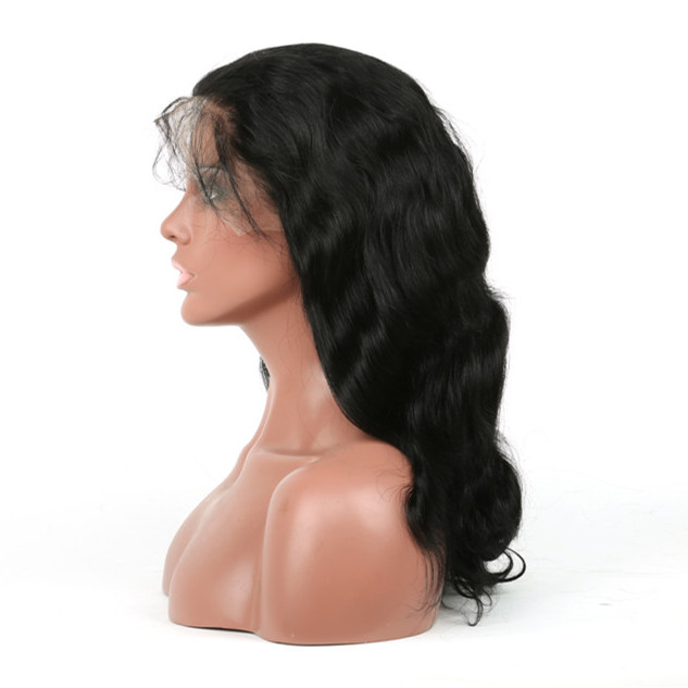 Human hair lace front wigs suppliers